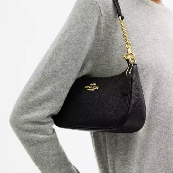 medium coach teri shoulder bag and charm wallet - Picture 11 of 11